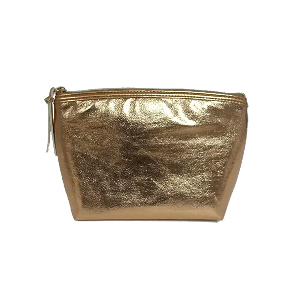 “熱賣”金屬效果布藝化妝包